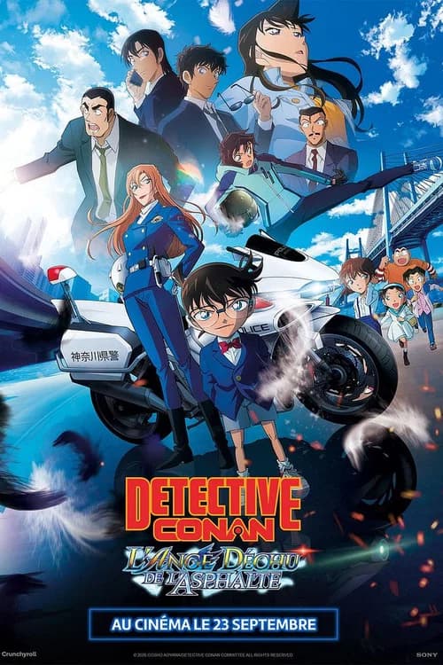 Affiche de Détective Conan : L'Ange Déchu de l'Asphalte