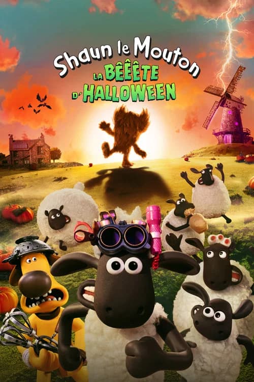 Affiche de Shaun le Mouton : La Bêêête d'Halloween